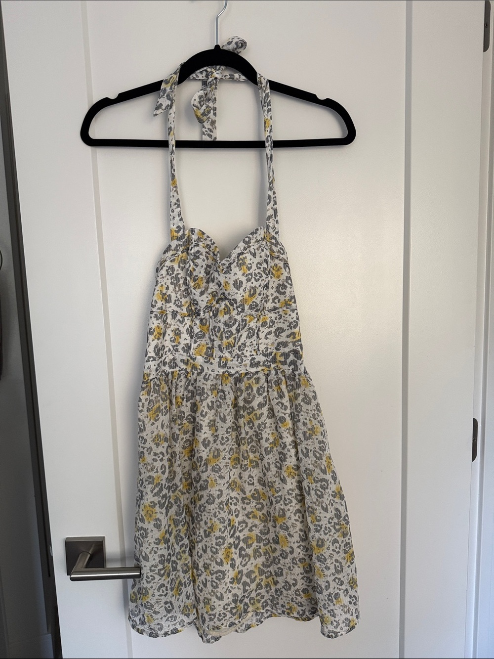 Vintage Guess Halter Mini Dress